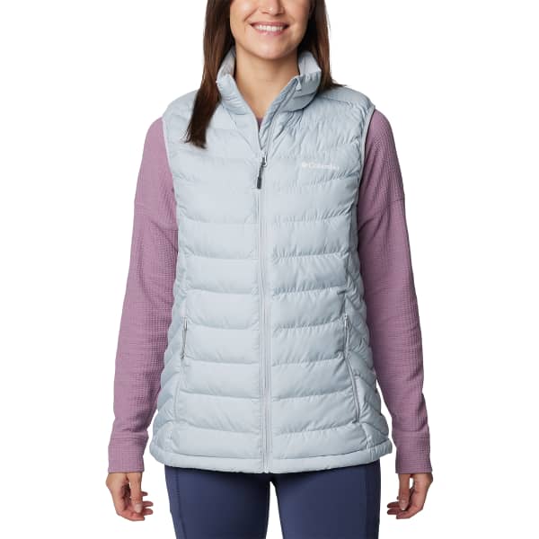 Doudoune randonnée COLUMBIA W POWDER LITE II VEST CIRRUS GREY