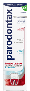 Parodontax Whitening Tandvlees   Gevoeligheid & Adem Tandpasta 75ML