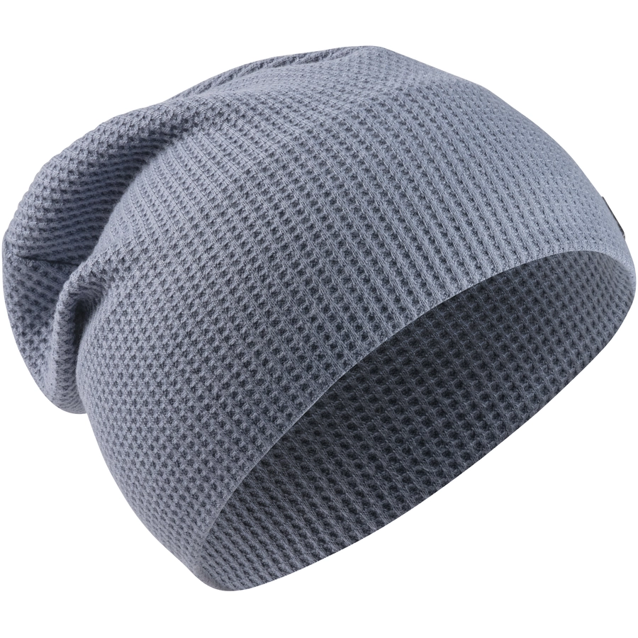 Sterntaler Slouch-Beanie Pique graublau