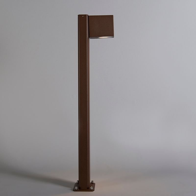 Smart staande buitenlamp roestbruin 65 cm IP44 incl. Wifi GU10 - Baleno