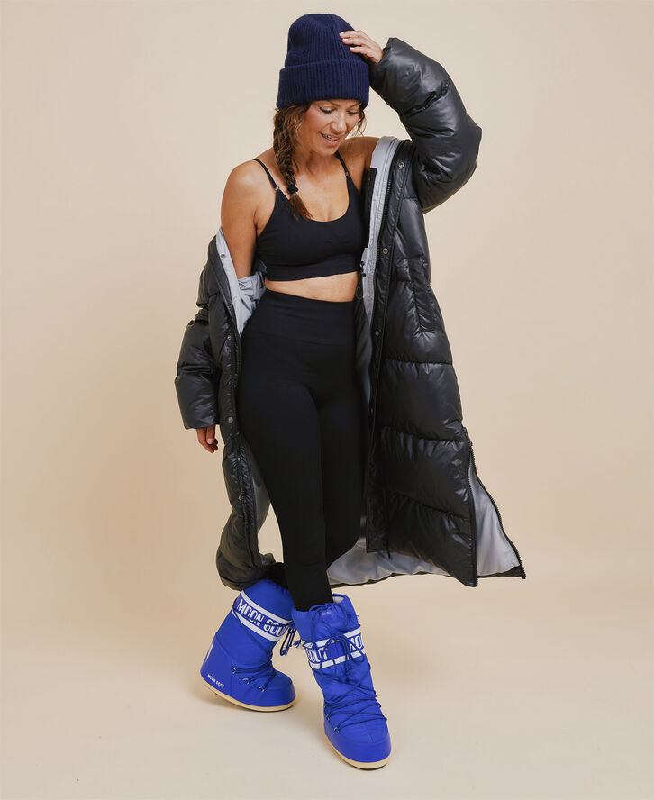 Cartel Copenhagen Summit Puffer Long - Nero Sort