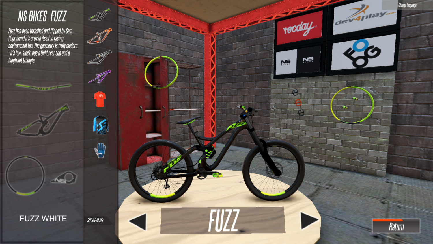 MTB Downhill Simulator- PC