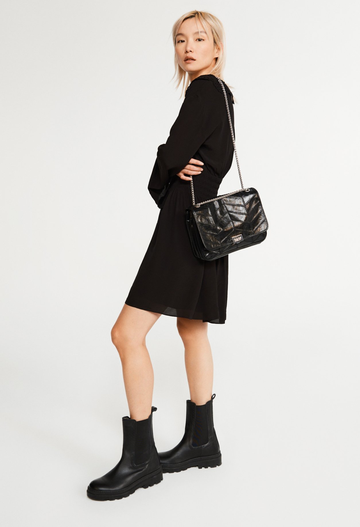 Sac Angelo cuir noir