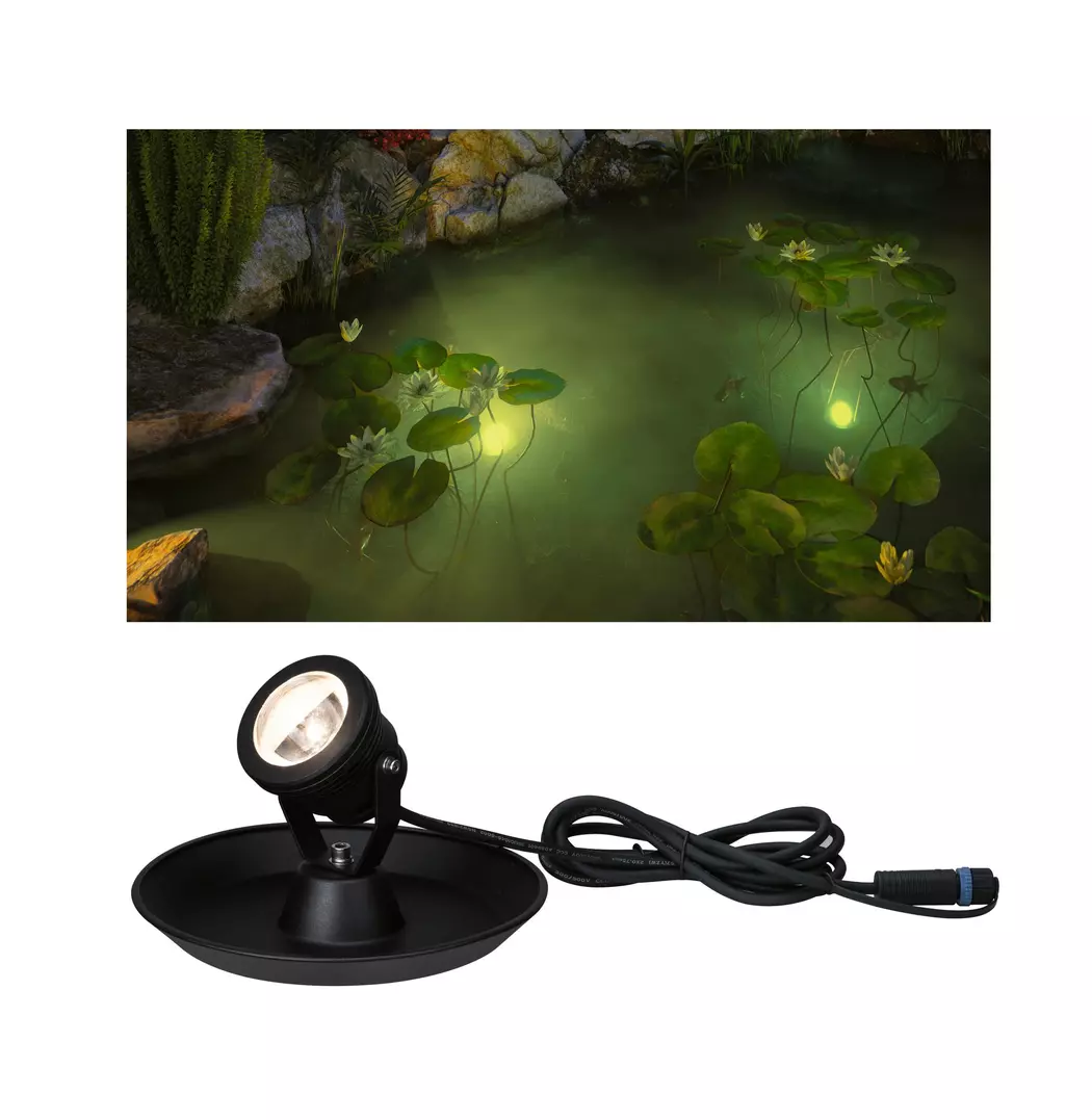 LED-Teichleuchte Plug&Shine