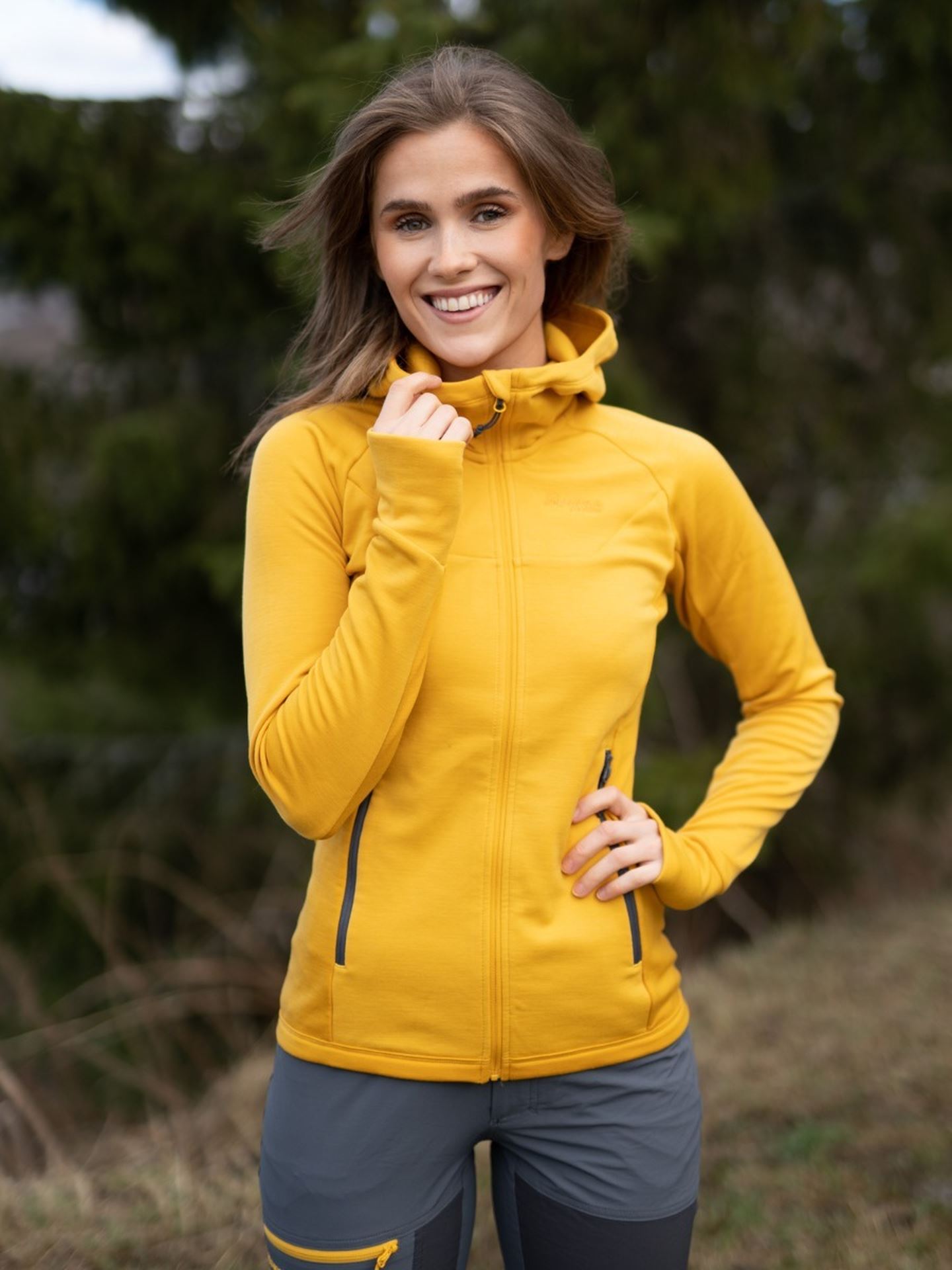 Cecilie Wool Hood Jacket