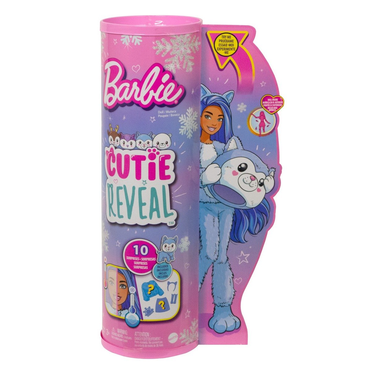 Poupée Barbie Cutie Reveal Loup