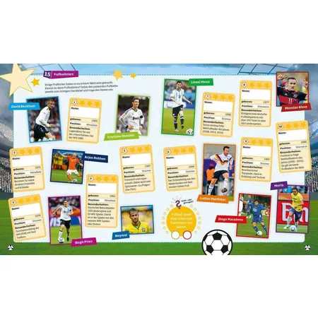 Tessloff WAS IST WAS - Rätseln und Stickern: Fußball