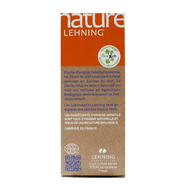 Lehning Nature Calendula Officinalis Orgânica 60ml