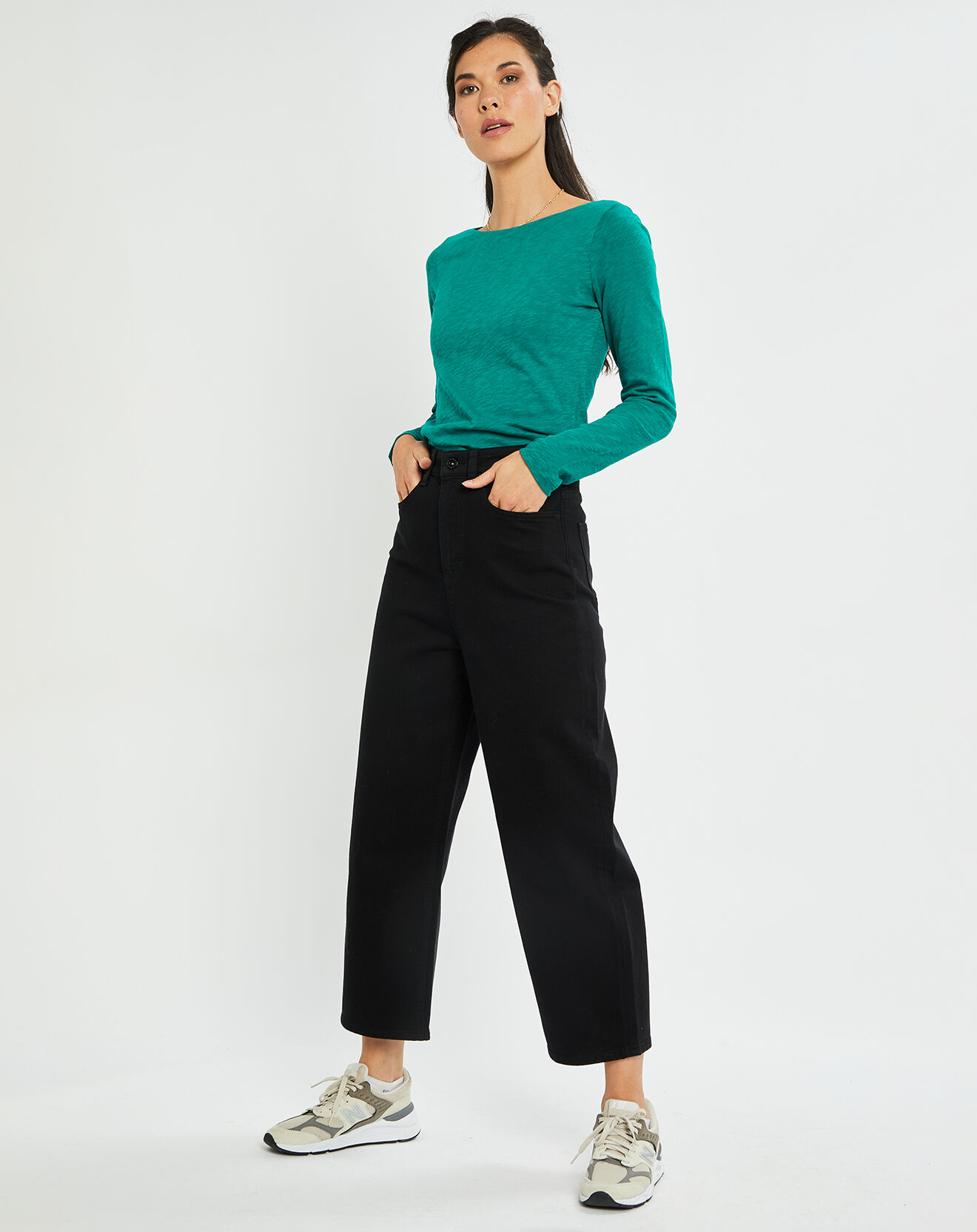 Marc O'Polo Jean Cropped noir