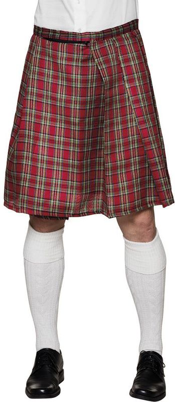 Boland - Schotse Rok - Rood - Geruit - Comfortabel