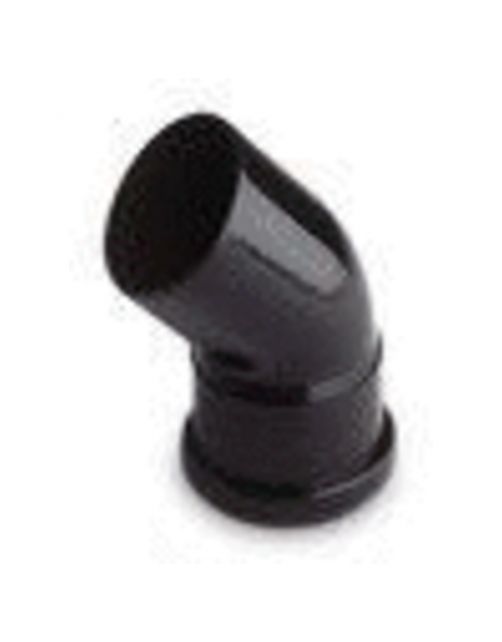 Oase Verbindingsboog Zwart Dn75\/45° - Vijveraccessoires - Zwart 45°