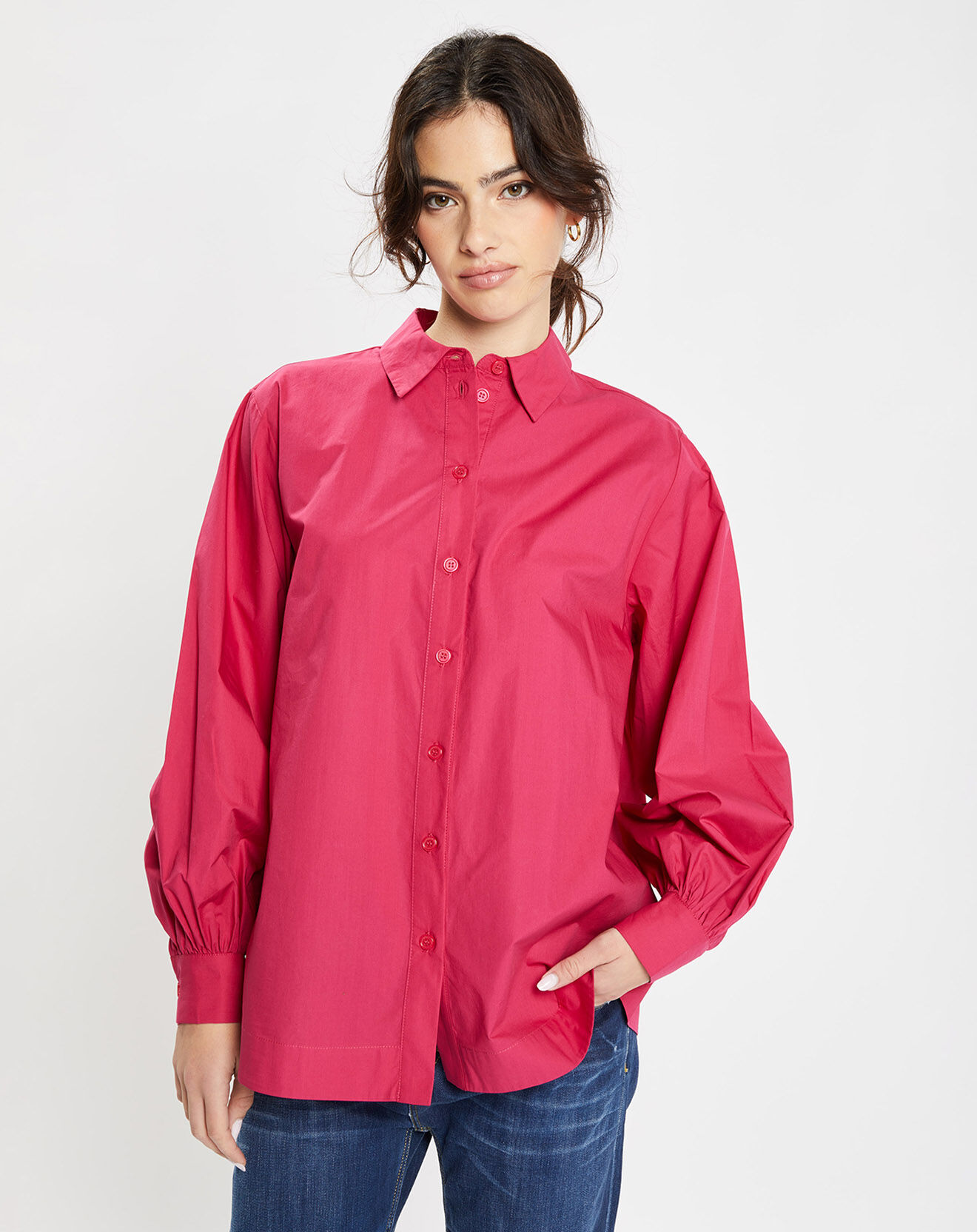 Jodhpur Chemise Belle rose foncé