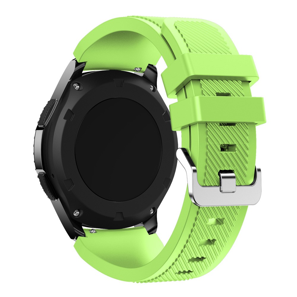 Samsung Galaxy Watch 46mm / Gear S3 Classic / S3 Frontier Ersatz Sport Silikon Armband - Grün