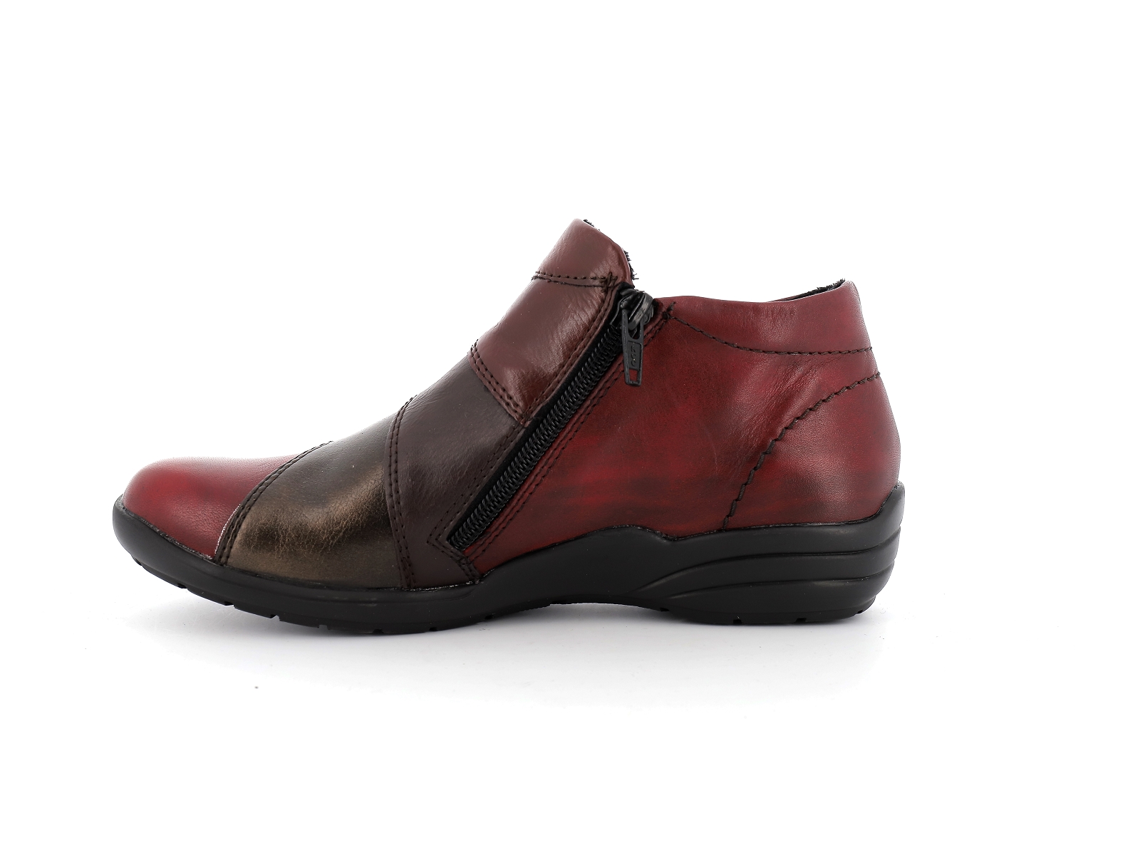 Remonte-R7674 Synthétique Rouge Foncé