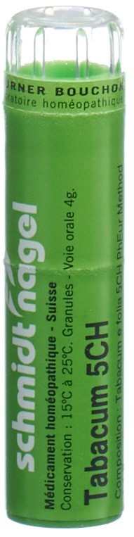 SCHMIDT-NAGEL Tabacum 5 CH<br>4 g, Granulat