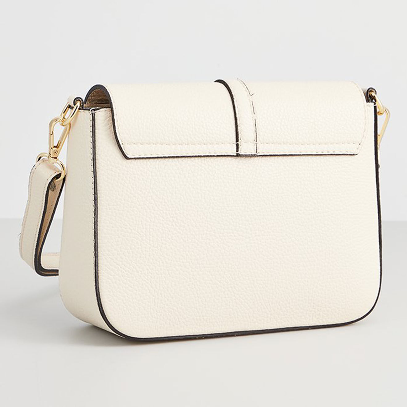Christian Laurier Sac bandoulière en Cuir Chloé blanc cassé - 24.5x19x8 cm