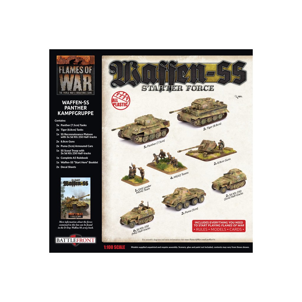 Flames of War - Waffen-SS Panther Kampfgruppe