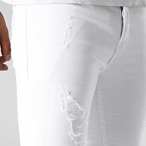 Jean Slim Blanc