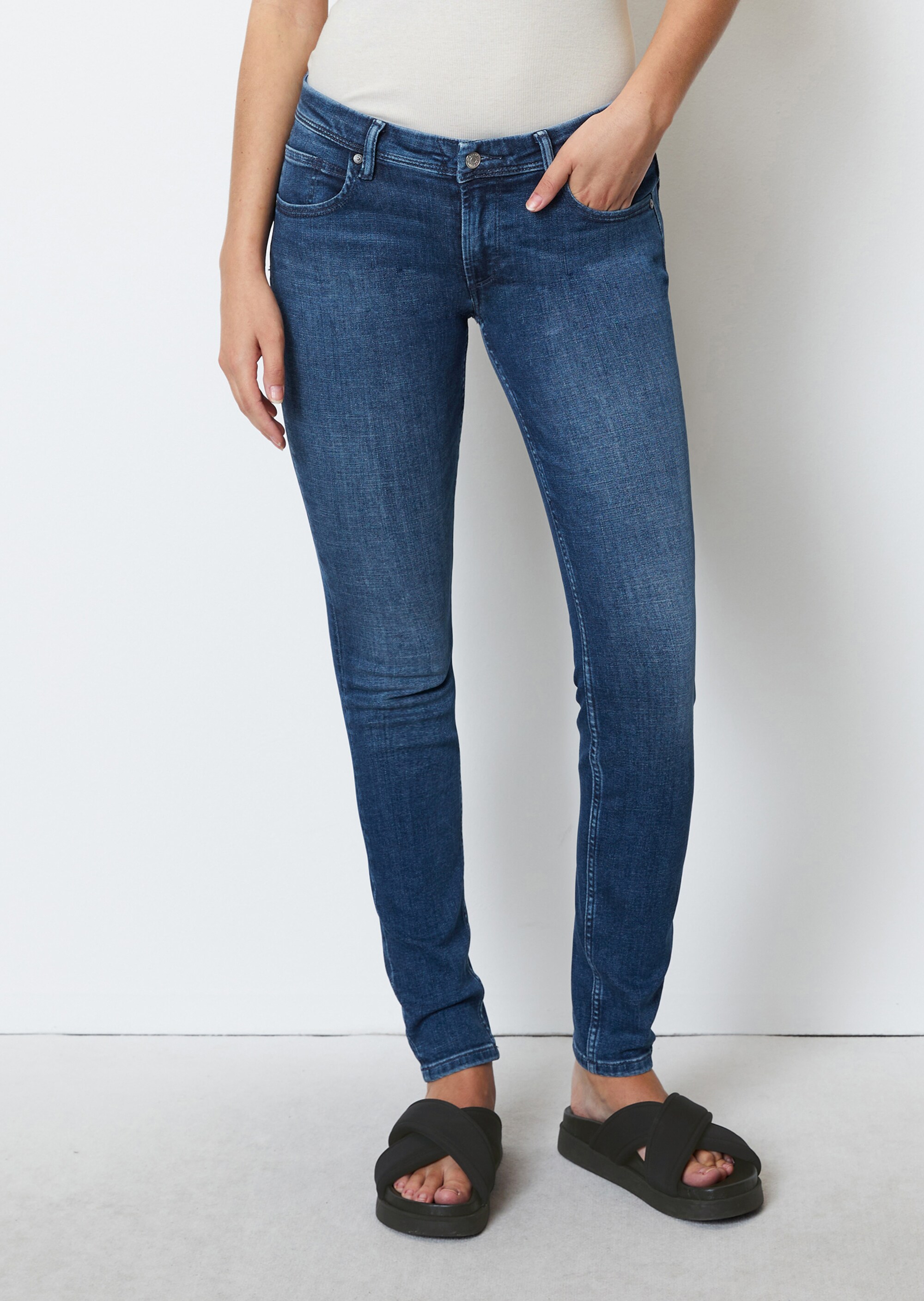 Jeans Modell ALVA slim aus Organic Cotton-Mix