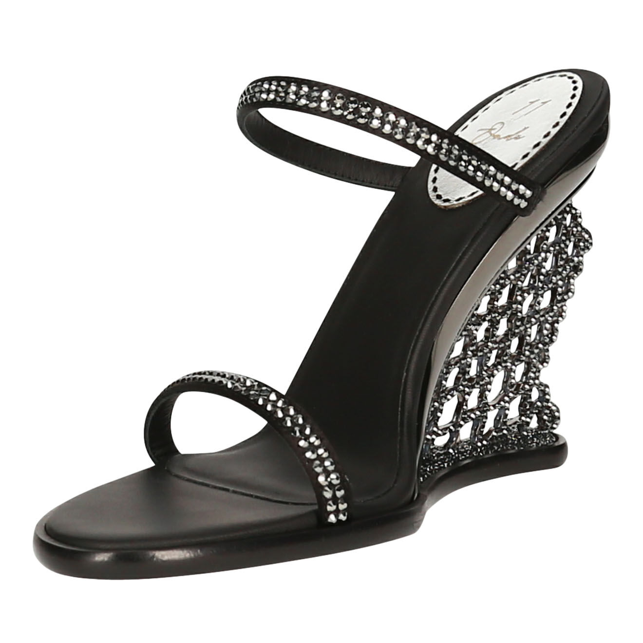11 Onde Mules Héléna en Cuir noires