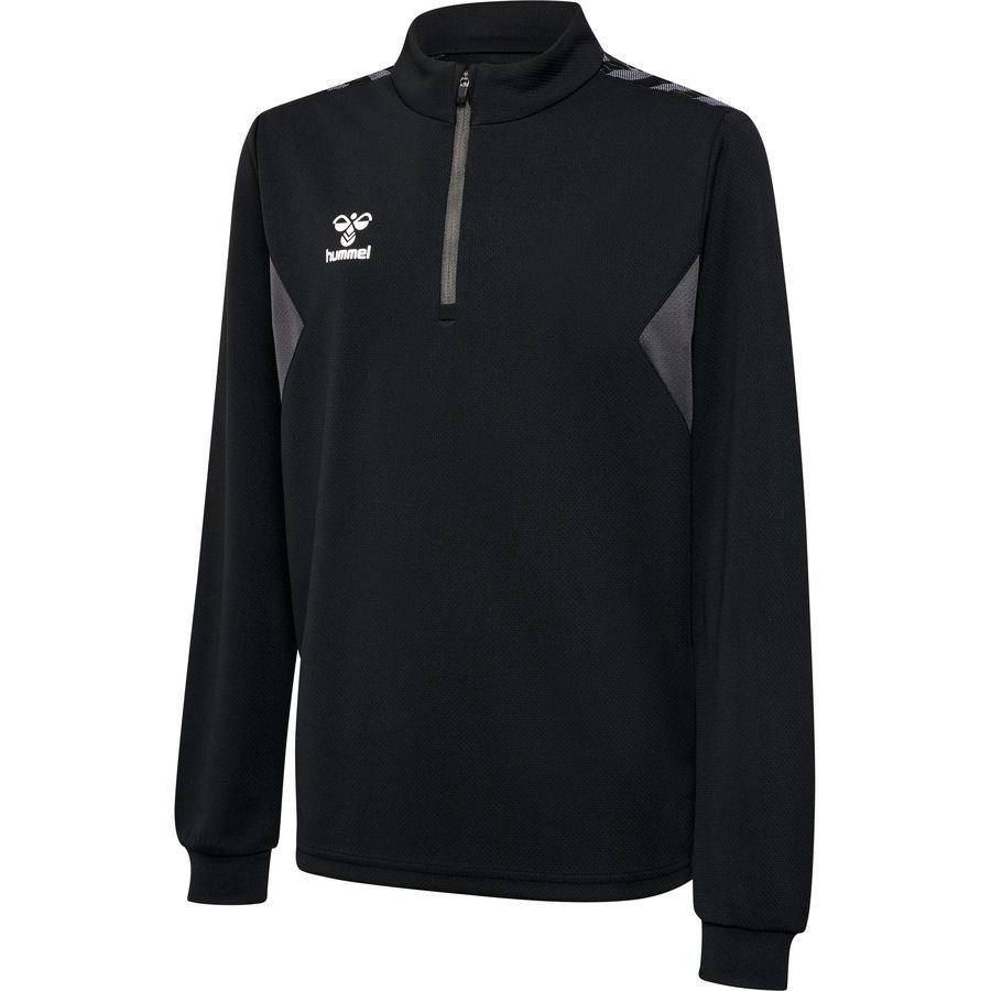 Hummel Maillot d'Entraînement Authentic 1/2 Zip - Noir Enfant