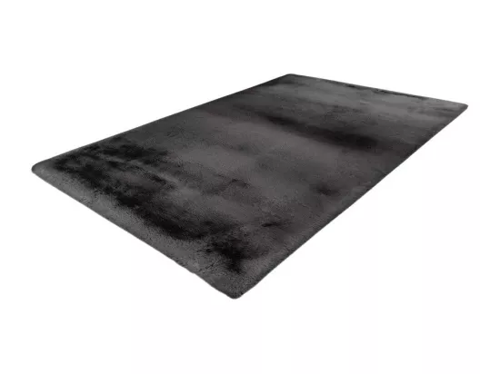 Tapis 150x80cm, design E009Y coloris graphite - Confort et élégance pour votre intérieur