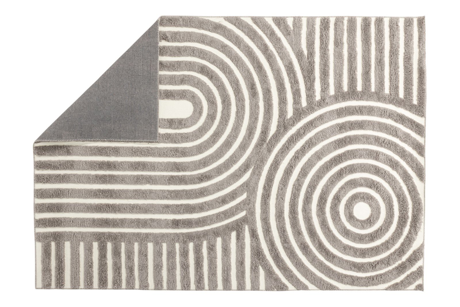 Nikita gulvteppe Teppe 160x230, grå/hvit