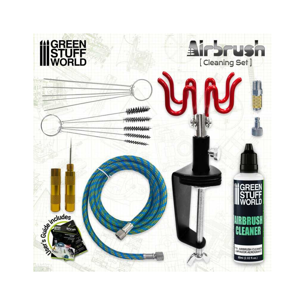 Set de nettoyage pour Aérographe