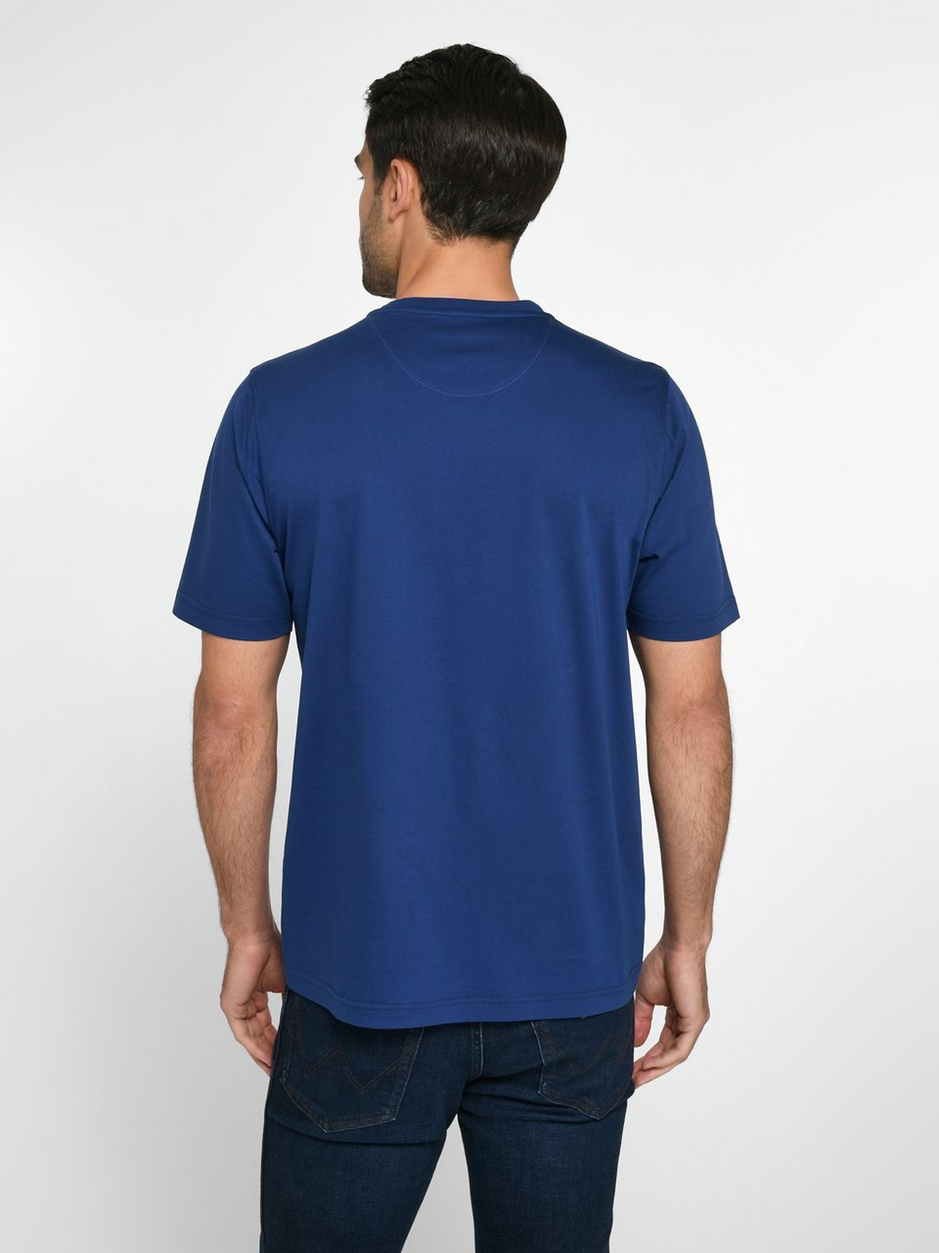 Rundhals-Shirt mit 1/2-Arm