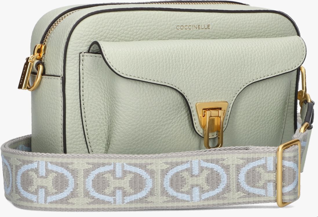 COCCINELLE groene coccinelle schoudertas beat soft ribb