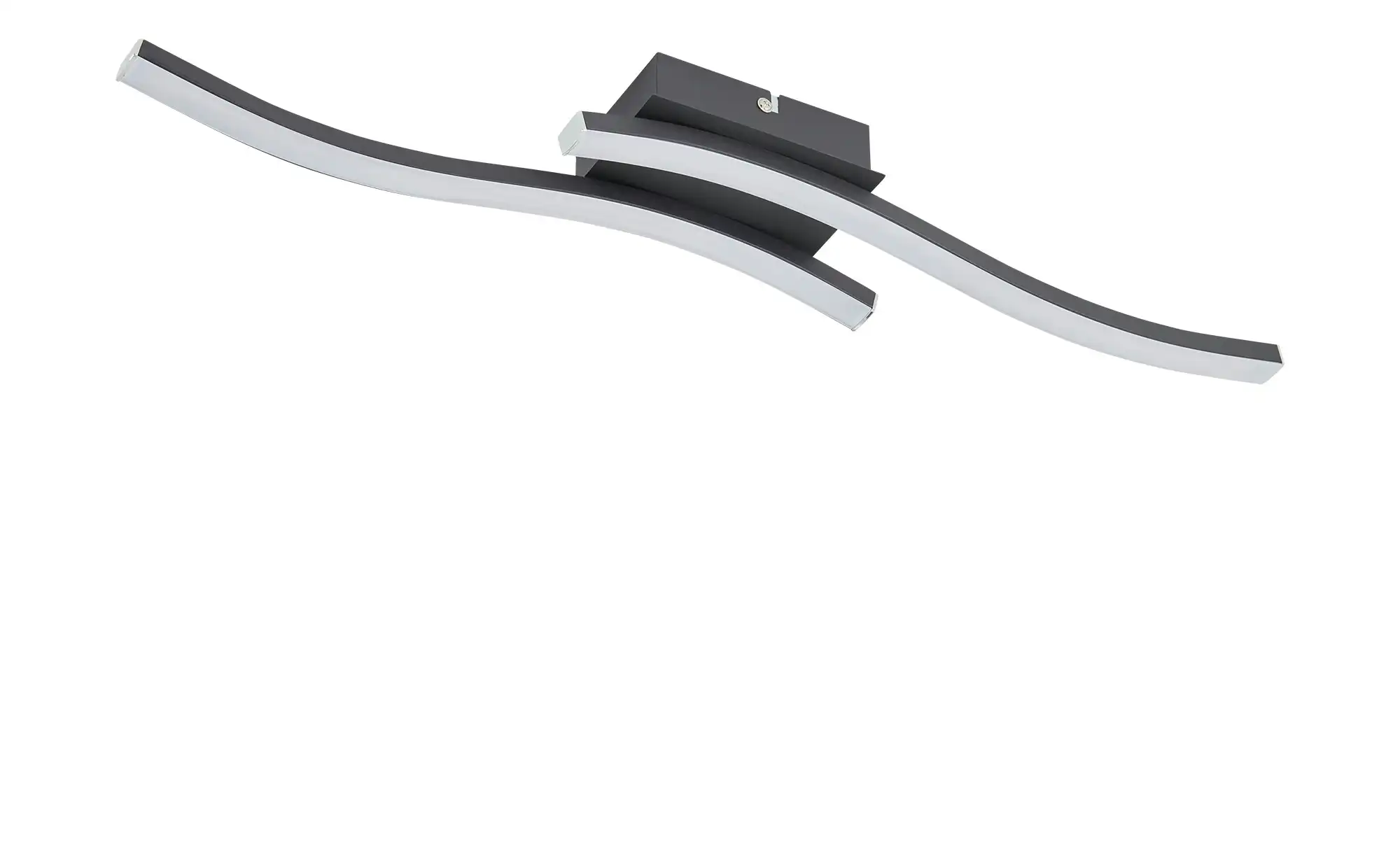 Trio LED-Deckenleuchte, 2-flammig, schwarz
