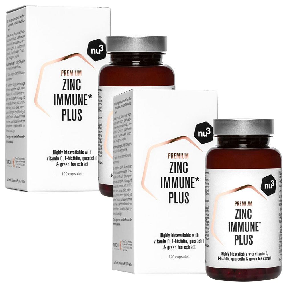 nu3 Premium Zinc Immune Plus