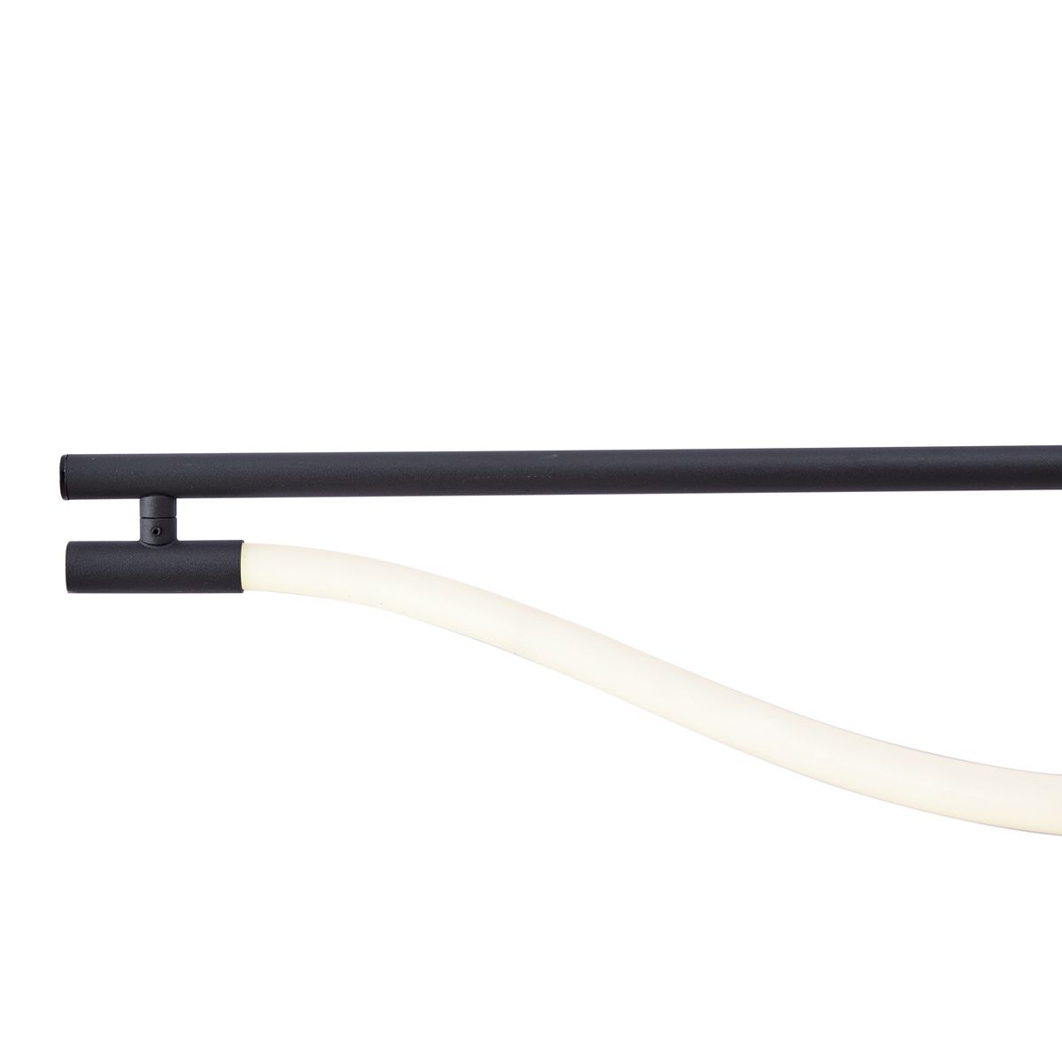 Moderne hanglamp zwart incl. LED 3-staps dimbaar - Twirl