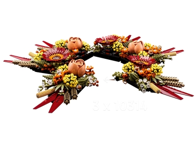 LEGO Bloemstuk met gedroogde bloemen (10314)