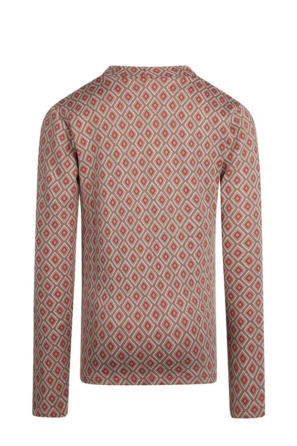 No Way Monday longsleeve met all over print multicolor