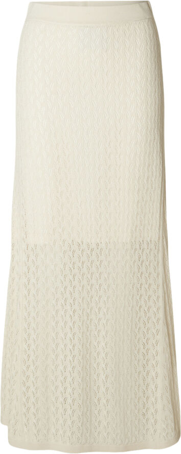 Something New SLFAGNY HW LONG KNIT SKIRT Birch