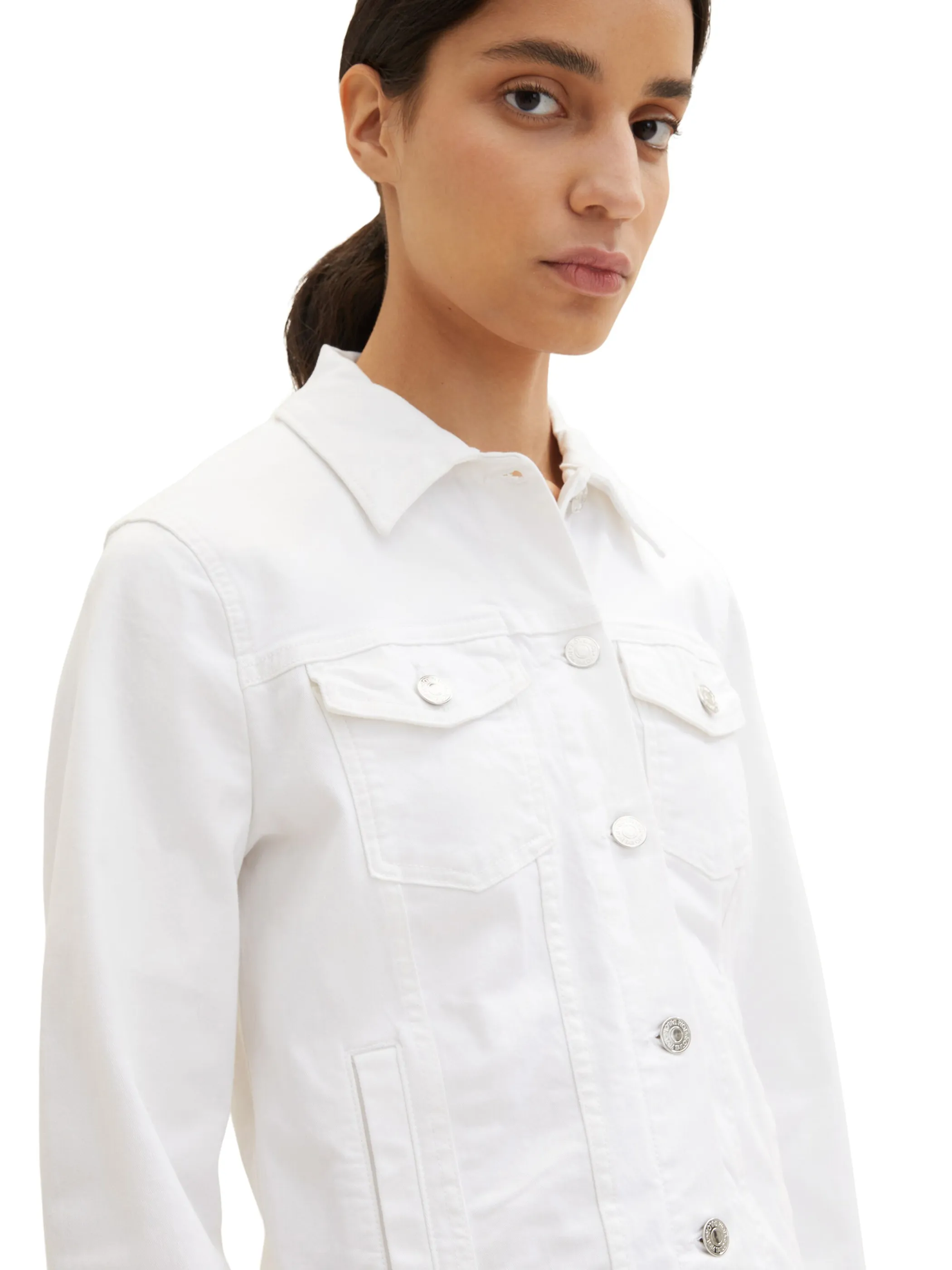 Damen Jeansjacke weiß