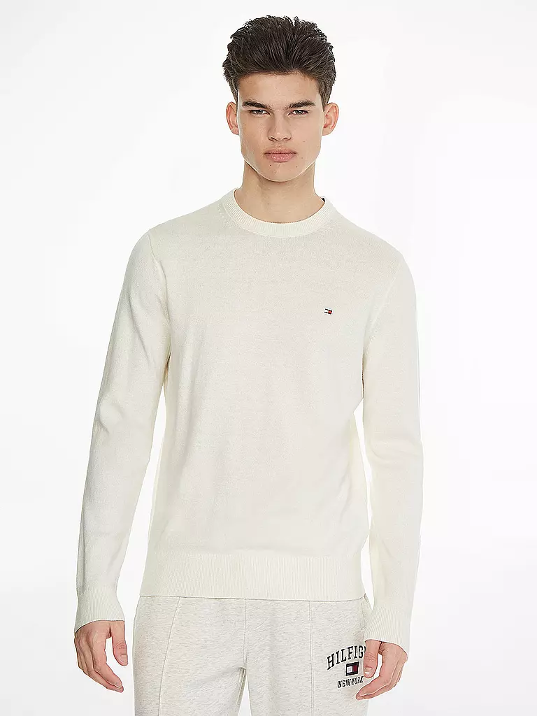 TOMMY HILFIGER Pullover weiss