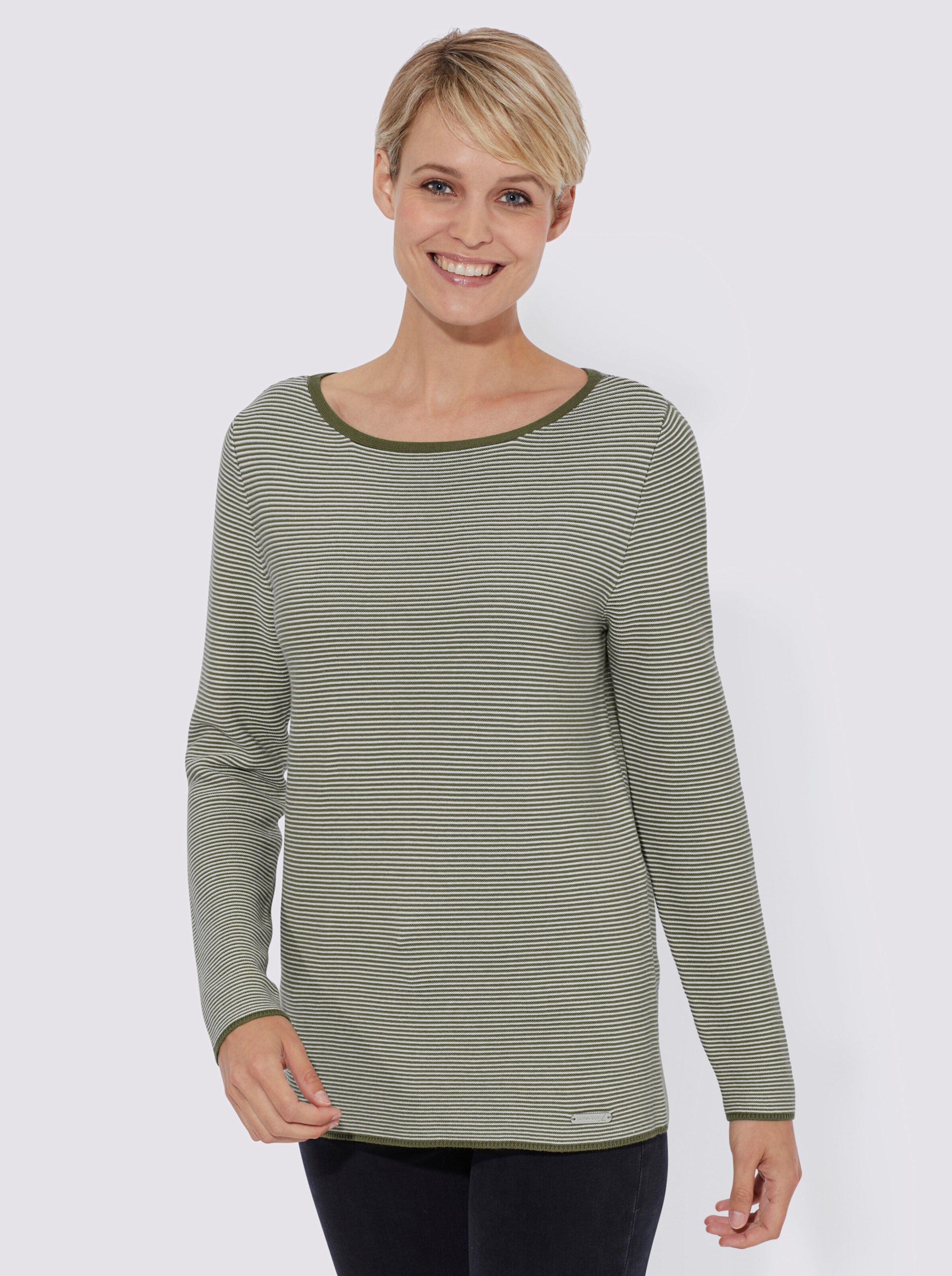 Langarm-Pullover