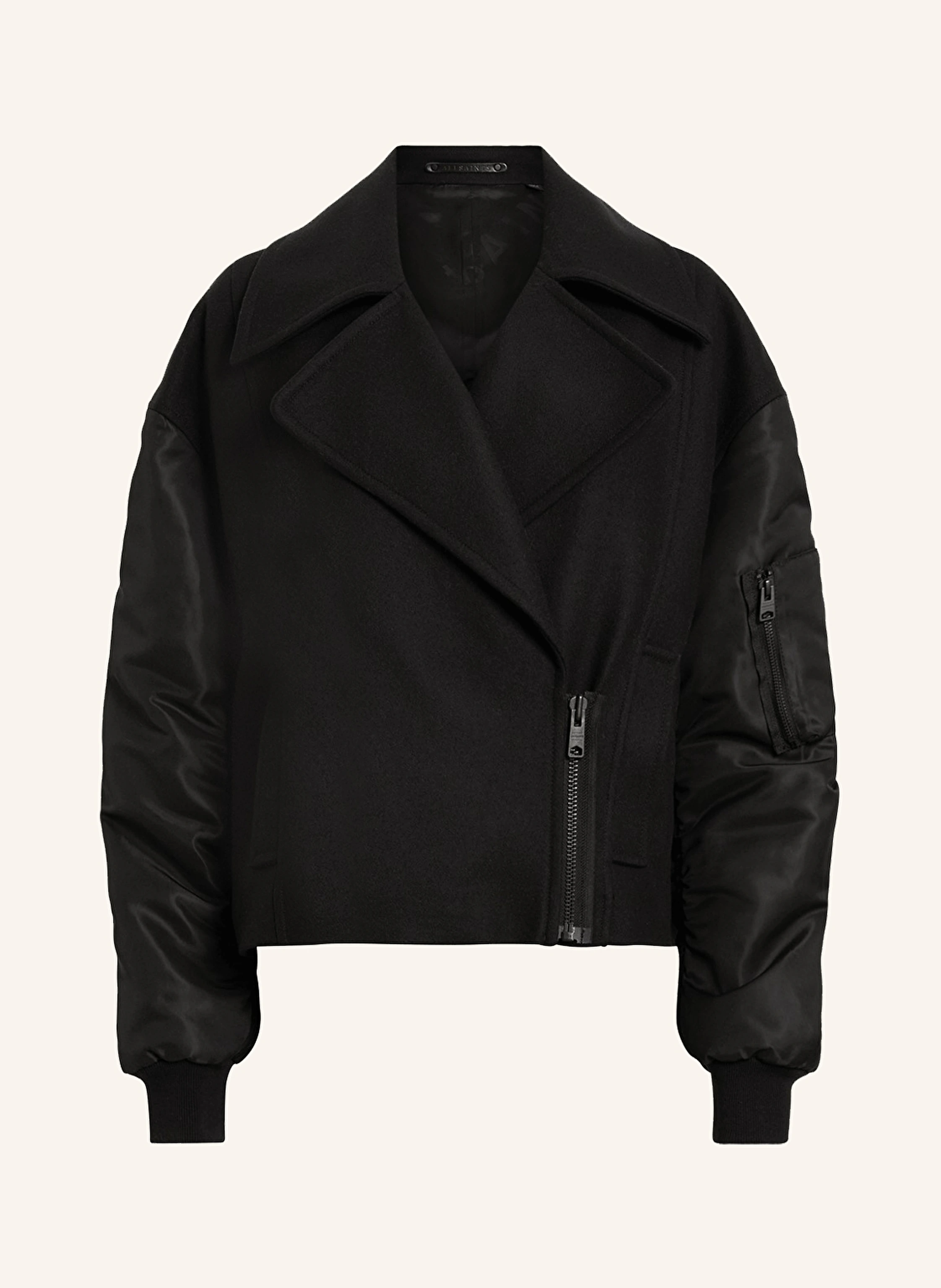 ALLSAINTS Oversized-Jacke ORLA im Materialmix