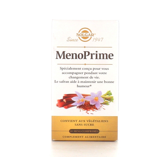 Solgar MenoPrime 30 mini comprimés - Préménopause, ménopause