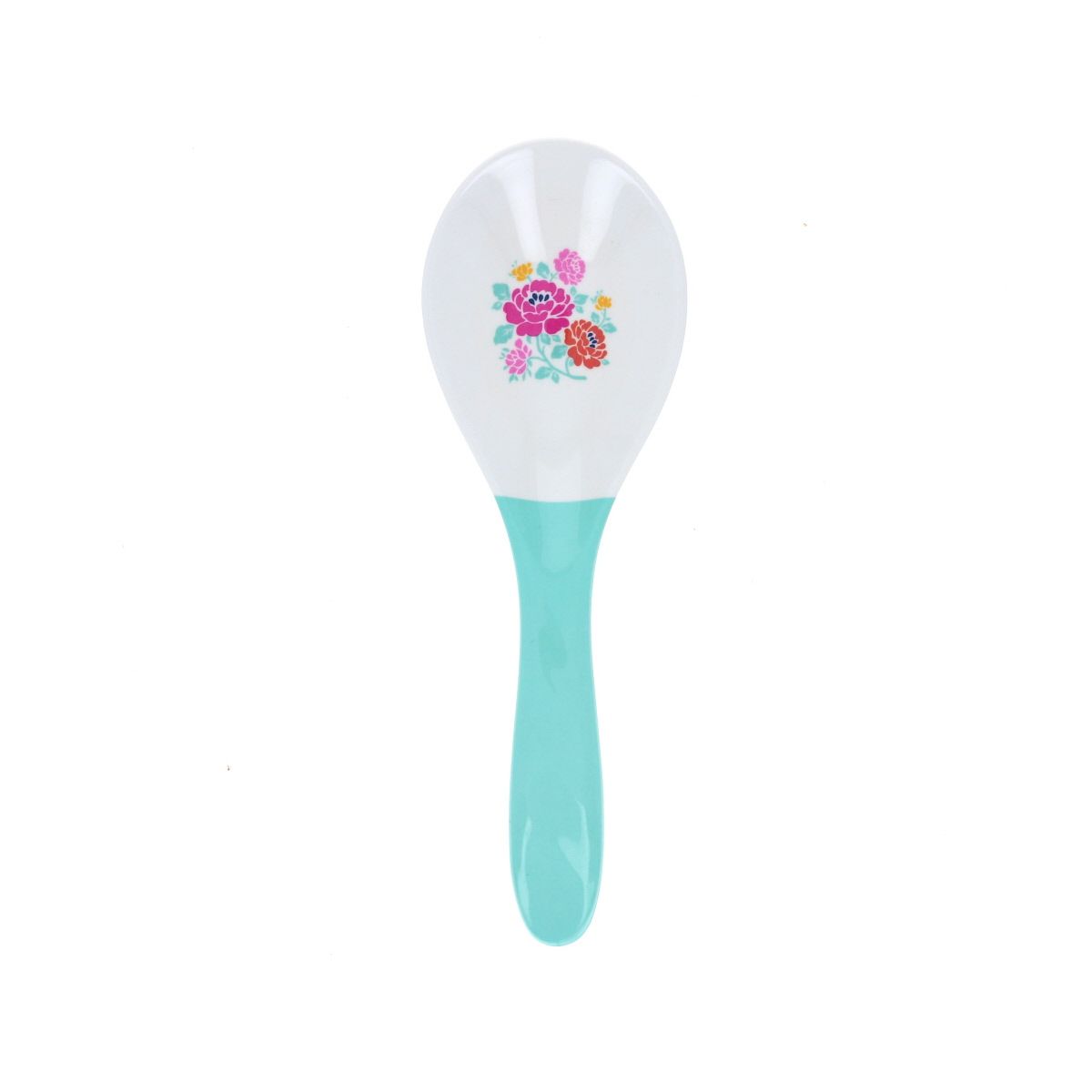 Cuillère à riz fleurs vertes Datcha Pause goûter