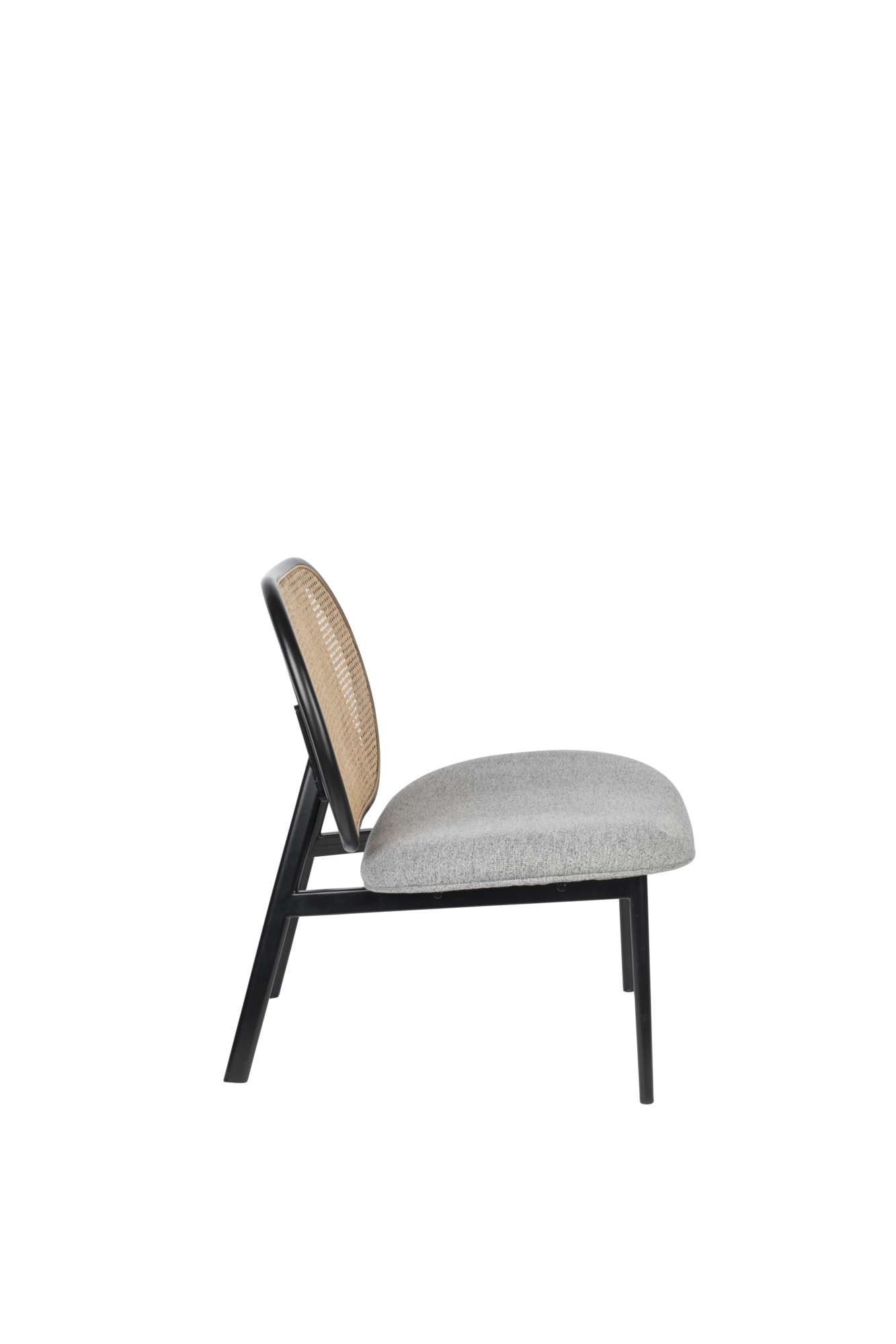 Zuiver Spike Fauteuil Naturel/Grijs