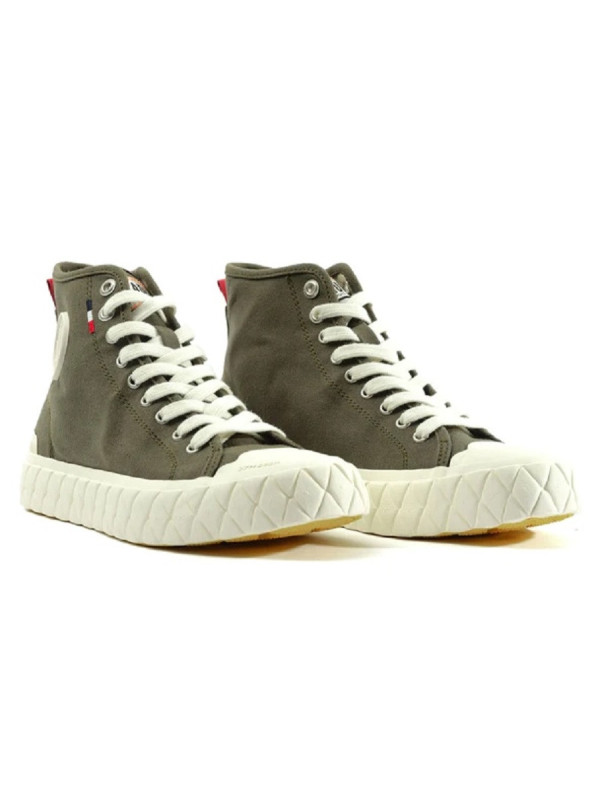 PALLA ACE Canvas Mid Olive - Palladium