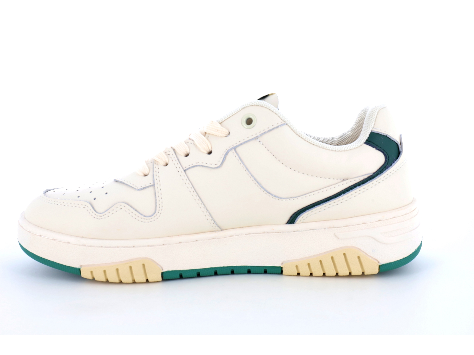 Safety jogger-589896 Cuir Blanc Vert