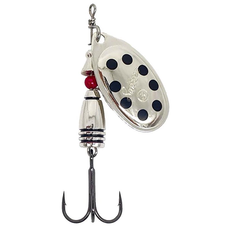 Cuiller Tournante Suissex Divine Argent Points Noirs