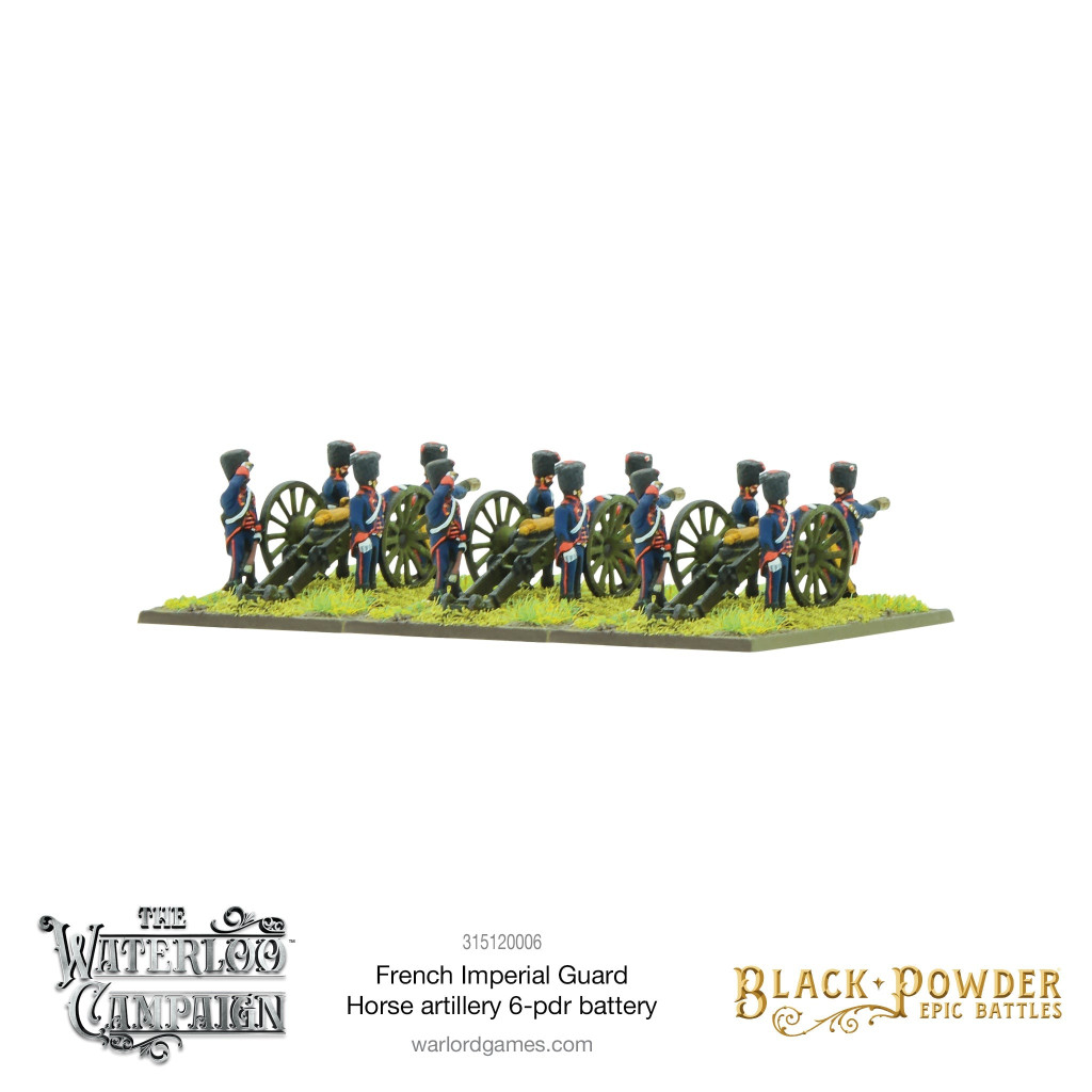 Black Powder - Epic Battles: Waterloo - French Imperial Guard Horse Artillery