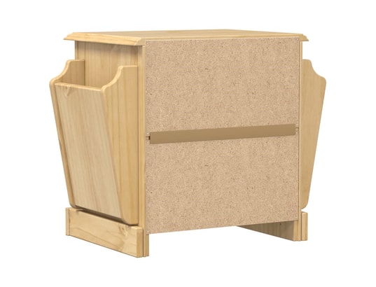 VIDAXL - Table de chevet corona 45x35x47,5 cm bois de pin massif
