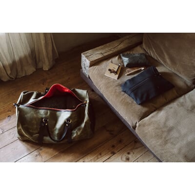Croots Reisetasche, Oliv