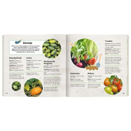 moses. Expedition Natur: Mein kunterbuntes Gartenbuch